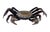 Japanese Okimono style bronze sculpture of a crab from the late 19th century or early 20th century. Solid heavy bronze...