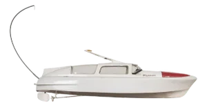 Vintage French Speed Boat Model