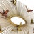 Vintage 1960s Birds in Flight Wall Sculpture Starburst Brass Copper Mid-Century Modern Metal Art For Sale - Image 9 of 15