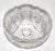 Vintage Brilliant Cut Crystal Glass Bergen Style Bowl Art Deco Saw Tooth, Germany For Sale In Miami - Image 6 of 12