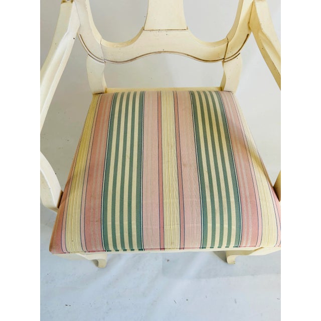 1990s Ethan Allen French Country Armchair For Sale In New York - Image 6 of 11