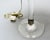 Mid-Century Modern Pair Mid Century Italian Lamps With Lucite Base and All Glass Shades For Sale - Image 3 of 12