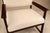 Pair of Brazilian Mid-Century Modern Rosewood Armchairs by Jorge Jabour Mauad for Cantù Móveis, Cream Mohair, Brazil, 1960s For Sale - Image 17 of 18