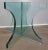 1970s 1970s Glass Side Table For Sale - Image 5 of 6