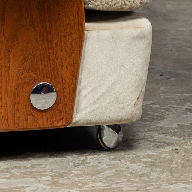 Vintage Cream Velvet Tulip Seating Suite by K.M. Wilkins for G Plan, 1970s, Set of 3 For Sale - Image 12 of 18