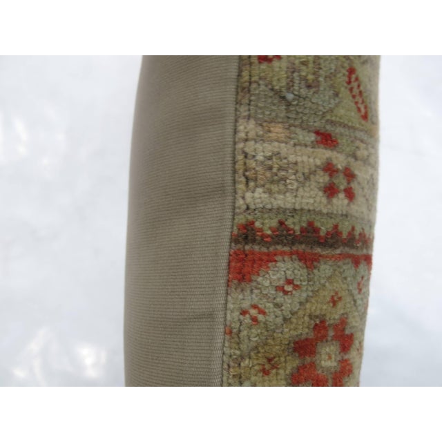 Lovely pillow made from a Turkish Sivas rug. 15'' x 22''