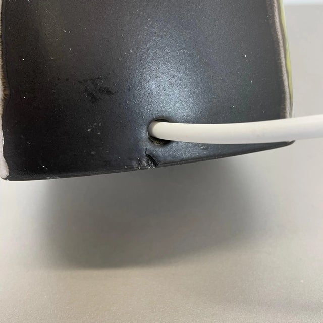 Danish Burgundia Table Light in Ceramic by Sorensen & Jensen for Soholm, 1950s For Sale - Image 14 of 18