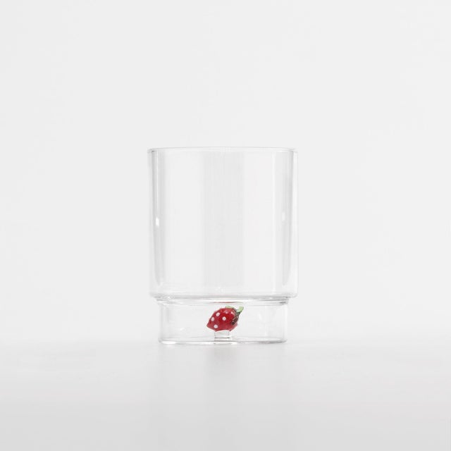 Zafferano Teca Frutta Tumbler (set of 6) - Strawberry For Sale - Image 4 of 6