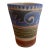 Late 20th Century Southwestern Clay Pencil Cup For Sale