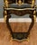 French Boulle Style Mantel Clock with Pedestal Stand For Sale - Image 5 of 16