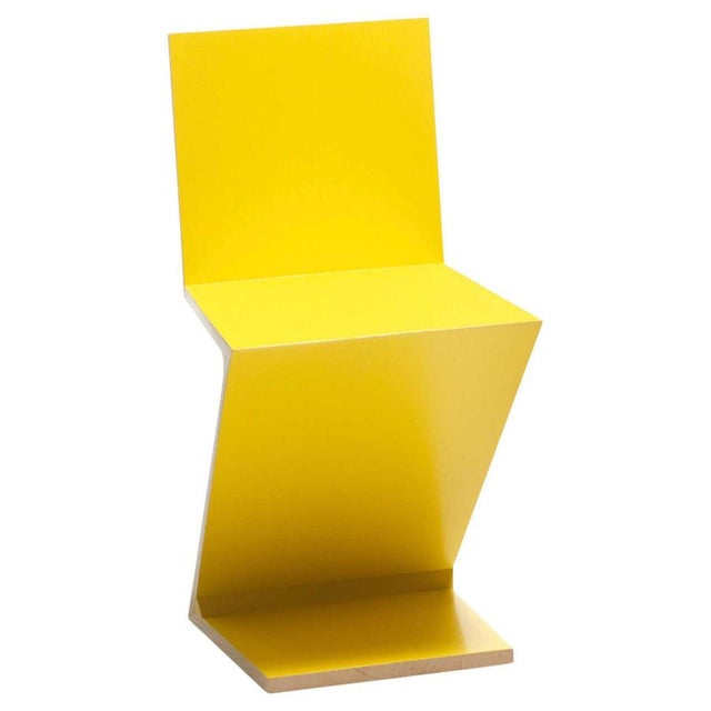 Zig Zag Chair by Gerrit Thomas Rietveld for Cassina For Sale - Image 14 of 14