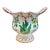 Chelsea House British National Trust Collection "Port Royal" Hand-Painted Italian Cachepot, C 1990 For Sale