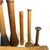 Mid 20th Century Early 20th Century Industrial Wood Textile Bobbin Collection of 8 For Sale - Image 5 of 9