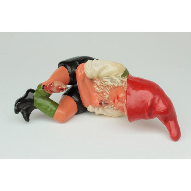 Terracotta Garden Gnome from PGH, 1950s For Sale - Image 9 of 10