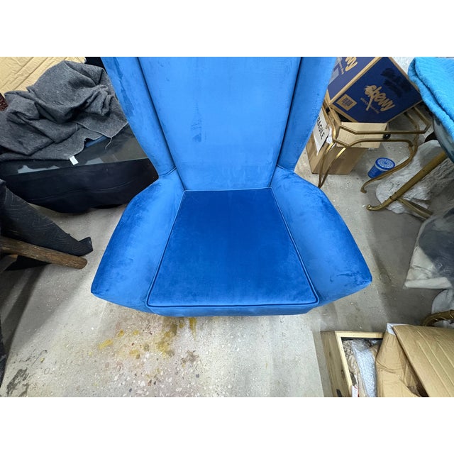 Wood 1950s Pair of Italian Modern Lounge Chairs For Sale - Image 7 of 12