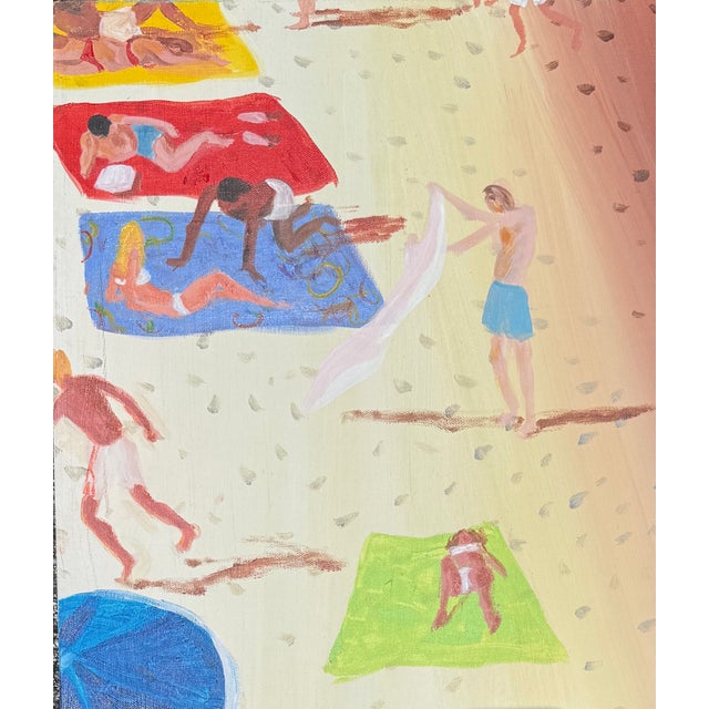 "Florida Day" Acrylic on Canvas by Joe Davis 2010 For Sale - Image 9 of 10