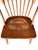 Wood 1980s F. W. Lombard - Hans Wegner Design Solid Ash Wood Peacock Dining Chairs For Sale - Image 7 of 12