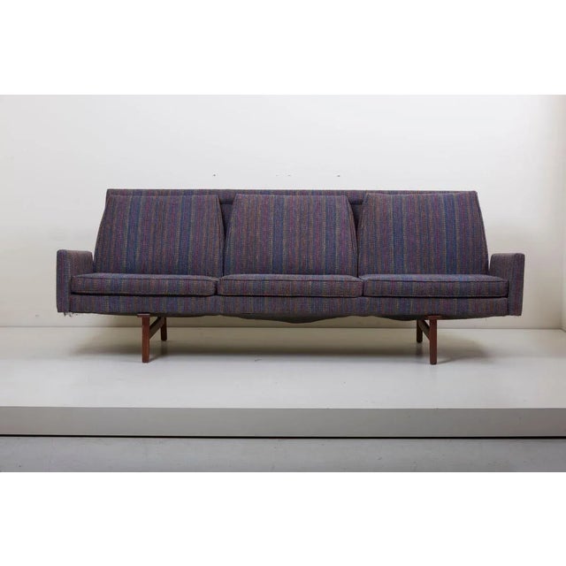 Jens Risom 3-Seater Sofa by Jens Risom for Risom Design Inc, 1960s For Sale - Image 4 of 18