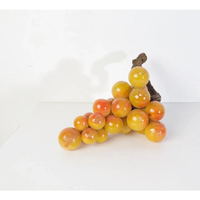 Large Mid-Century Italian Alabaster Grapes For Sale - Image 4 of 6