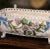 19th Century French Painted Porcelain Barbotine Jardiniere With Floral Motifs For Sale In Dallas - Image 6 of 10