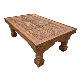 Rustic Ranch Style Coffee Table by Drexel Heritage For Sale
