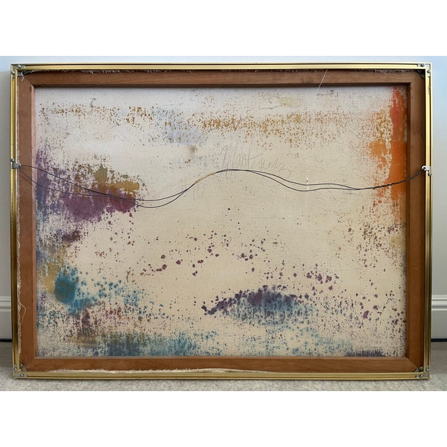 1970s Original Figurative Painting - Chicanx Artist Frank Martinez; Acrylic on Canvas For Sale In San Francisco - Image 6 of 7