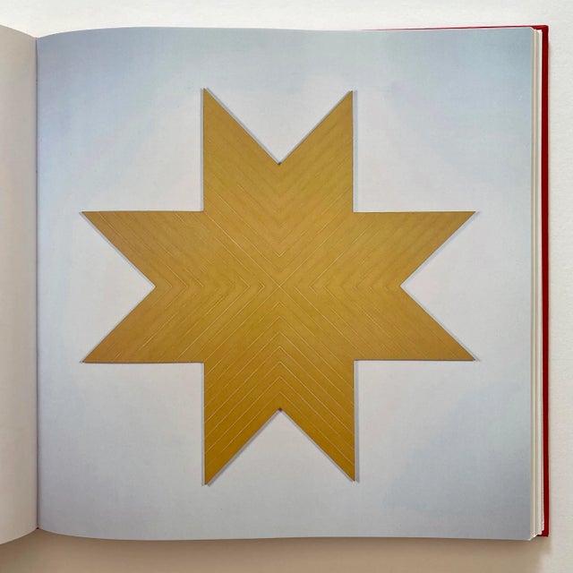 Frank Stella " Paintings 1958 - 1965 : A Catalogue Raisonne " Vintage 1986 1st Edtn Lithograph Print Landmark Volume Extra Large Hardcover Art Book For Sale - Image 10 of 13