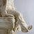 Italian Glazed Terracotta Chinoiserie Monumental Figures on Pedestals For Sale - Image 11 of 16