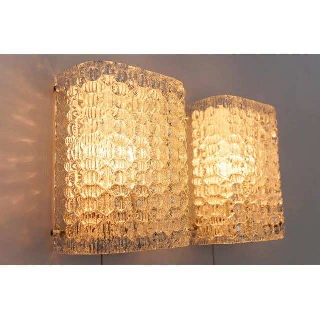 Space Age Bubble Glass Wall Lights, 1970s, Set of 2 For Sale - Image 11 of 14
