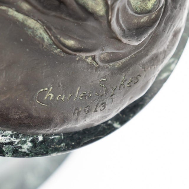 Charles Sykes, Rolls Royce Spirit of Ecstasy No.13, 1890s-1910s, Bronze For Sale - Image 18 of 18