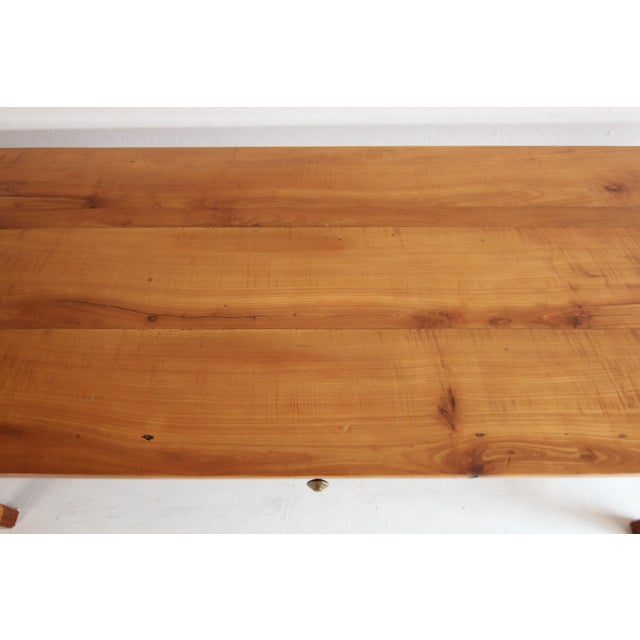 Vintage Cherrywood Dining Table For Sale - Image 16 of 18
