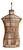 Vintage French Tailors Wicker Mannequin Bust, 1950s For Sale