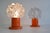 Orange Wall Lamps from Kamenický Šenov, 1970, Set of 2 For Sale - Image 8 of 16