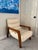 Modern Contemporary Lounge Chair by Opulence Home in Cream Upholstery For Sale - Image 12 of 12