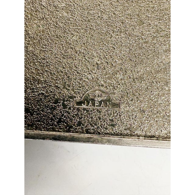 Metal Box with Bamboo Motif in the style of Maria Pergay, France, 1970 For Sale - Image 9 of 10