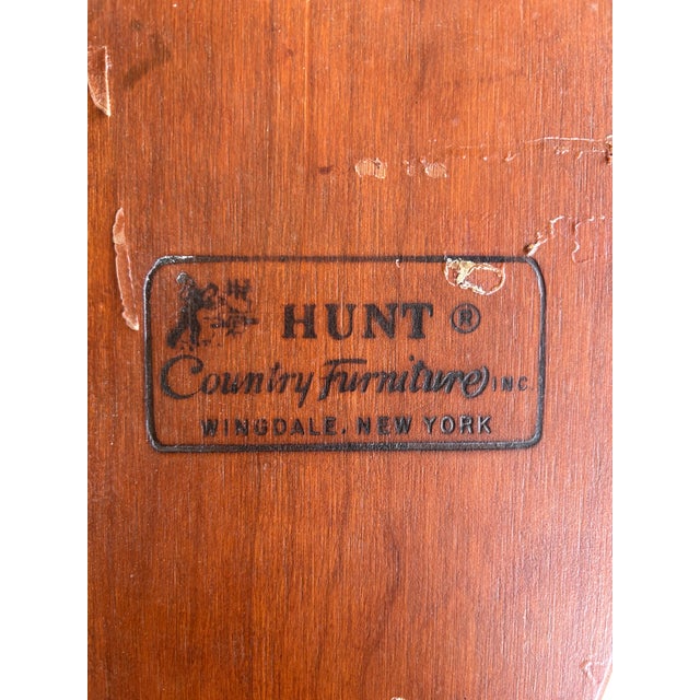 Hunt Country Mission Style Cherry Side Chairs - A Pair For Sale - Image 11 of 11