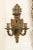 Pair of French Louis XIV style bronze sconces. These beautiful French bronze 3 light sconces are currently unwired. Could...