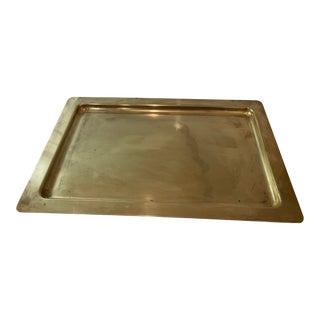 Vintage Italian Tray in Brass For Sale