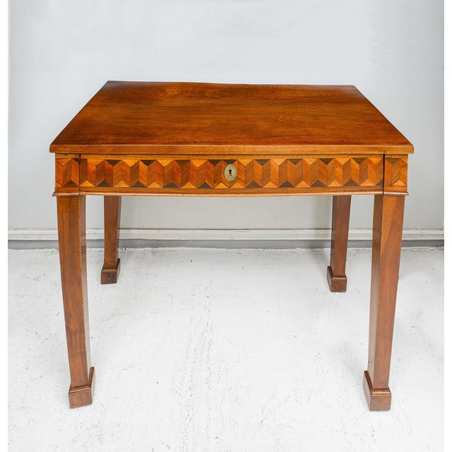 Antique Italian Parquetry Console Table For Sale - Image 13 of 13