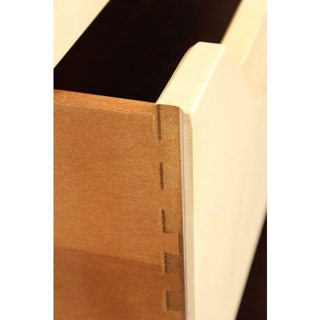 Cream Henredon 'Villa Borghese' Carved and Lacquered Armoire For Sale - Image 8 of 18