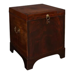 Antique Cellarette, English, Wine Cellar, Fireside Store, Blanket Box, Georgian