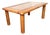 Scandinavian Coffee Table in Pine and Glass, 1970s For Sale