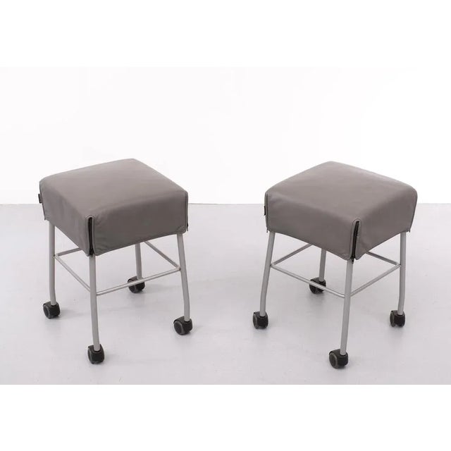 Set of Samba Bar Stools on Wheels from Montis, 2000 For Sale - Image 10 of 10