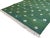 Cotton Vegetable Dyed Green Diamond Pattern Reversible Rug These special flat-weave dhurries are hand-woven with 15 ply...