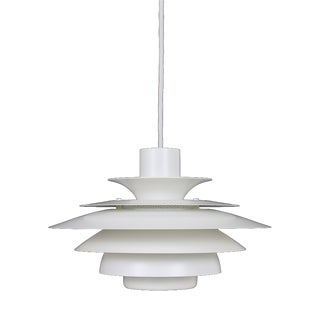 Danish Verona Multilayer Pendant Lamp by Kurt Wiborg for Jeka, 1970s For Sale