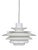 Danish Verona Multilayer Pendant Lamp by Kurt Wiborg for Jeka, 1970s For Sale