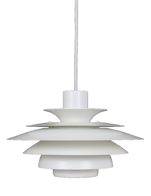 Danish Verona Multilayer Pendant Lamp by Kurt Wiborg for Jeka, 1970s