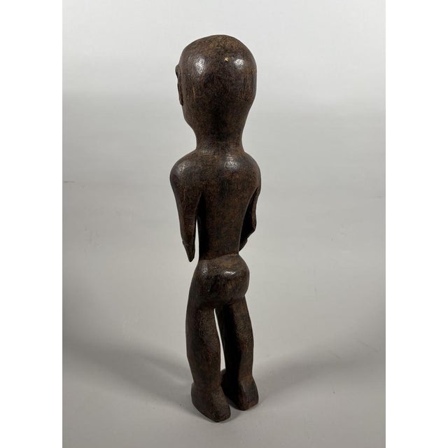 Wood Nude Wooden Male Statue, Nyamwezi, Tanzania, 1800s For Sale - Image 7 of 8