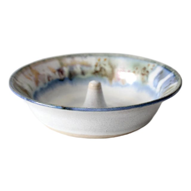 Vintage Studio Pottery Apple Baker Bowl For Sale