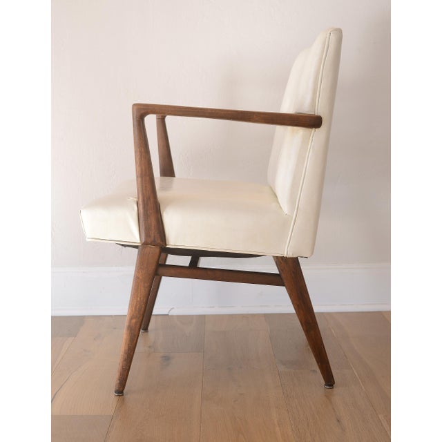 Jens Risom MCM Jens Risom Model C-108 Walnut Armchair For Sale - Image 4 of 16